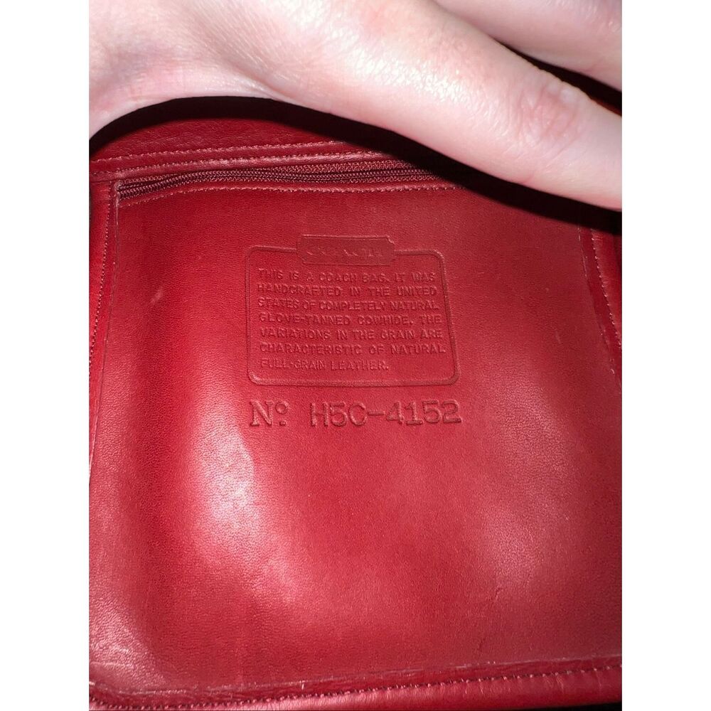COACH RED Vintage Bantam Soho Daypack 4152 Mini Backpack - Picture 7 of 12